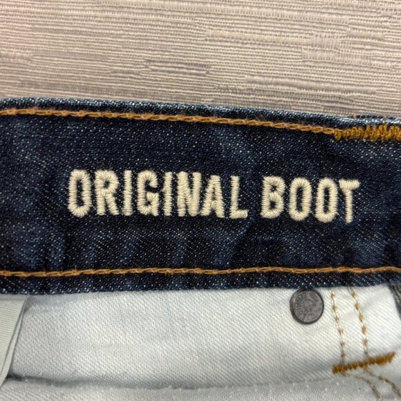 American Eagle Jeans Mens 34 x 32 Original Boot Medium Wash 100% Cotton Denim - Picture 4 of 15